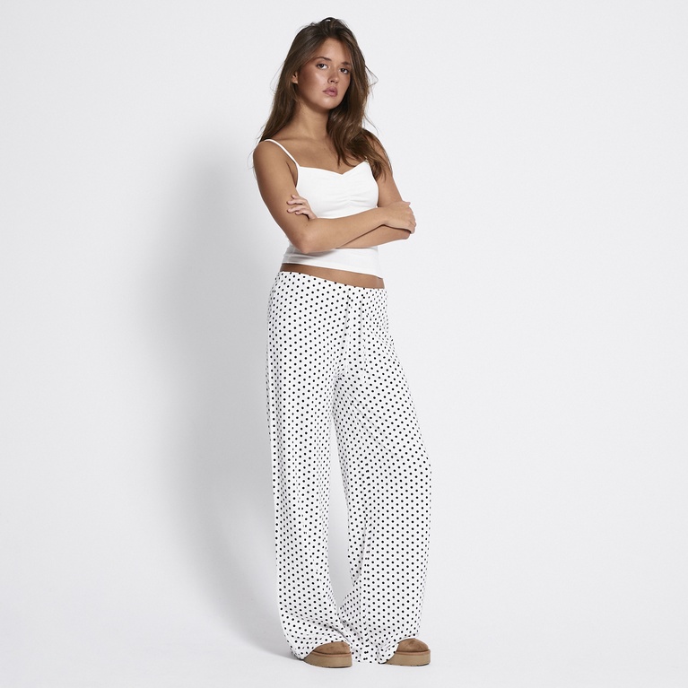 Loose soft pants "Holly Printed"